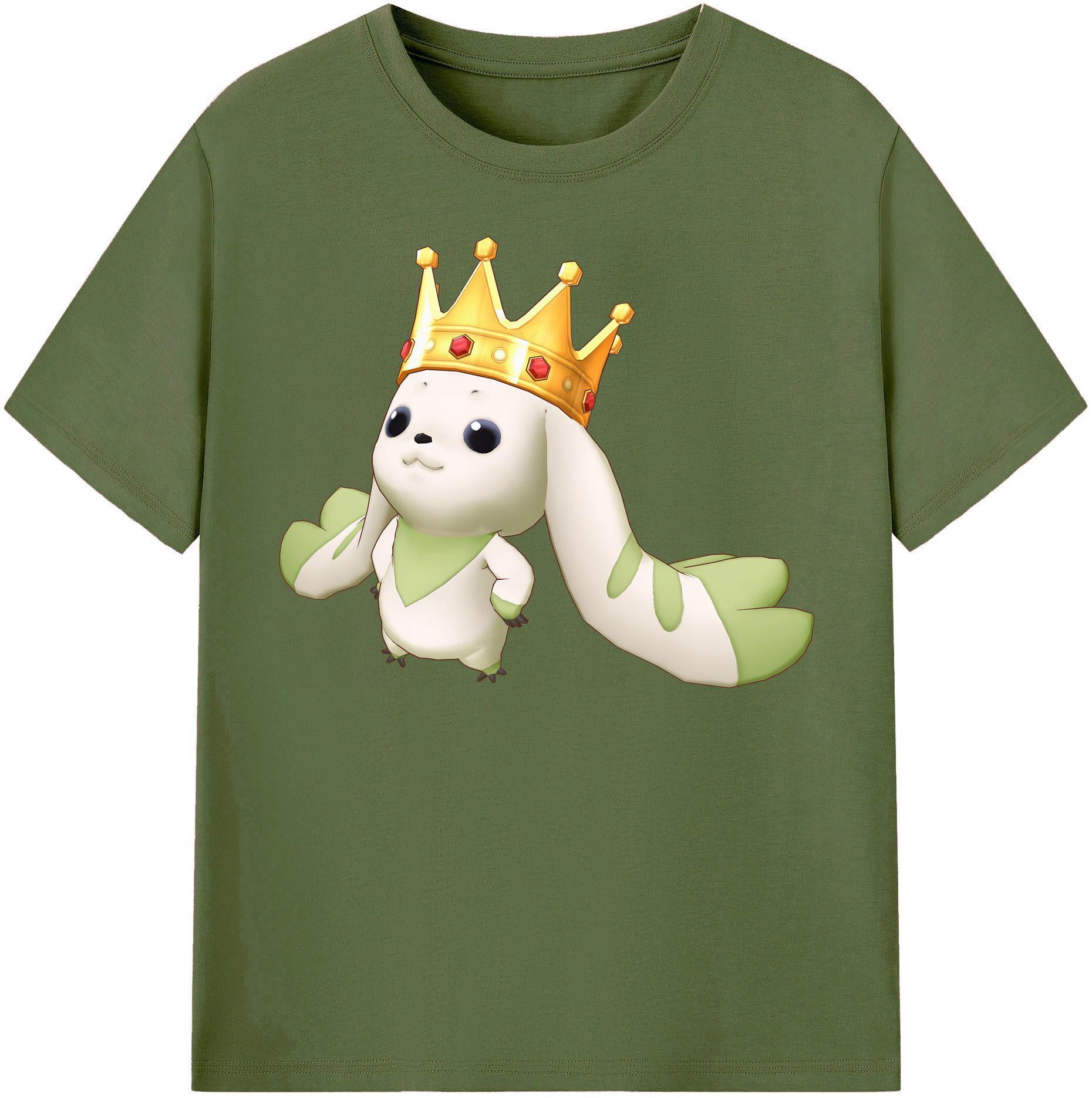 （画像用） Digimon デジタルモンスター/デジモン 綿100％半袖Tシャツ（フロントプリント）